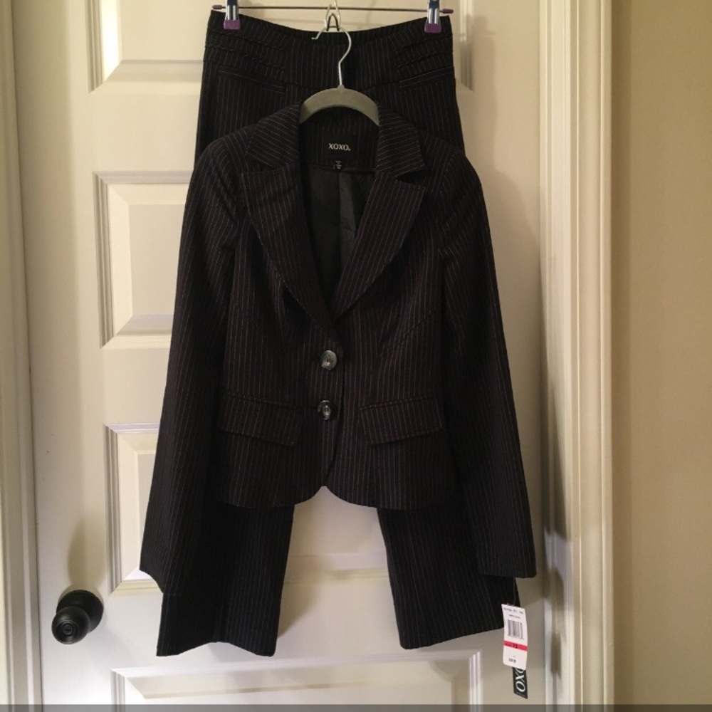 XOXO Juniors Pinstripe Suit